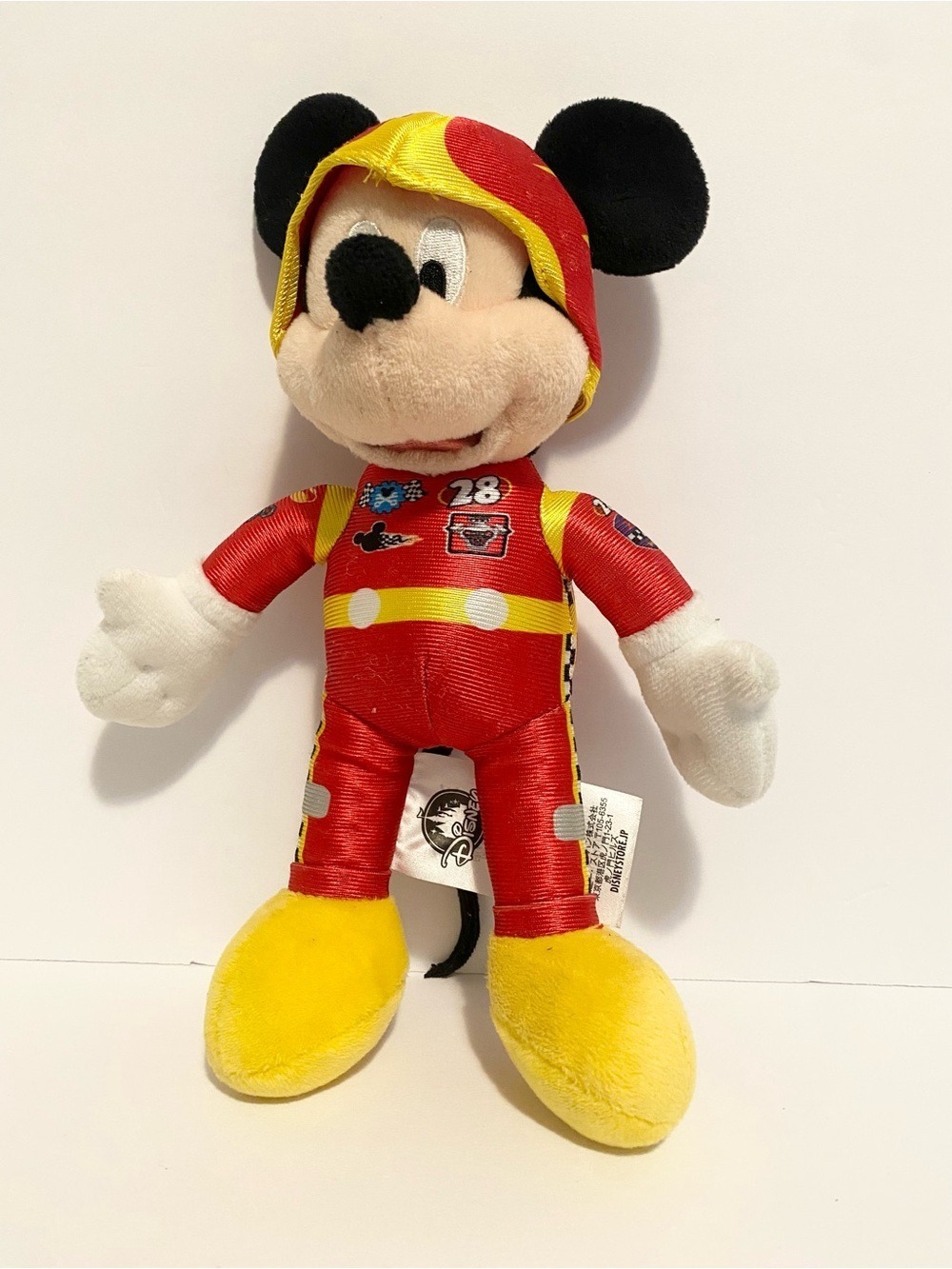 Disney Store Mickey Mouse & The Roadster Racers Racing Plush Toy 9" Soft Doll